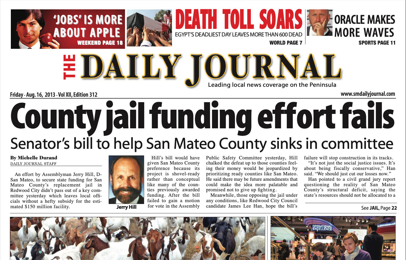 25 years of the Daily Journal — 2013